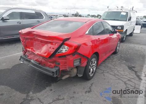 2016 Honda Civic Lx z USA, uszkodzony, nr VIN 2HGFC2F57GH534619